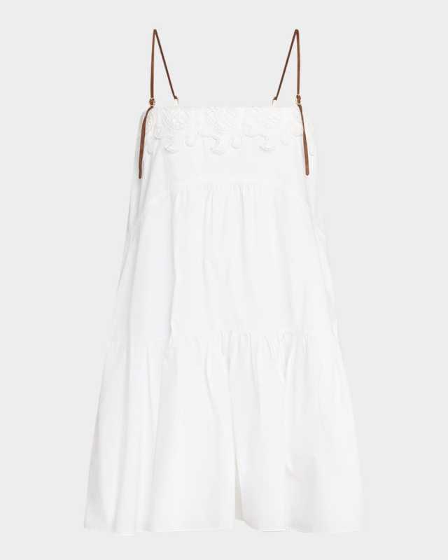 Poplin Power Tiered Dress